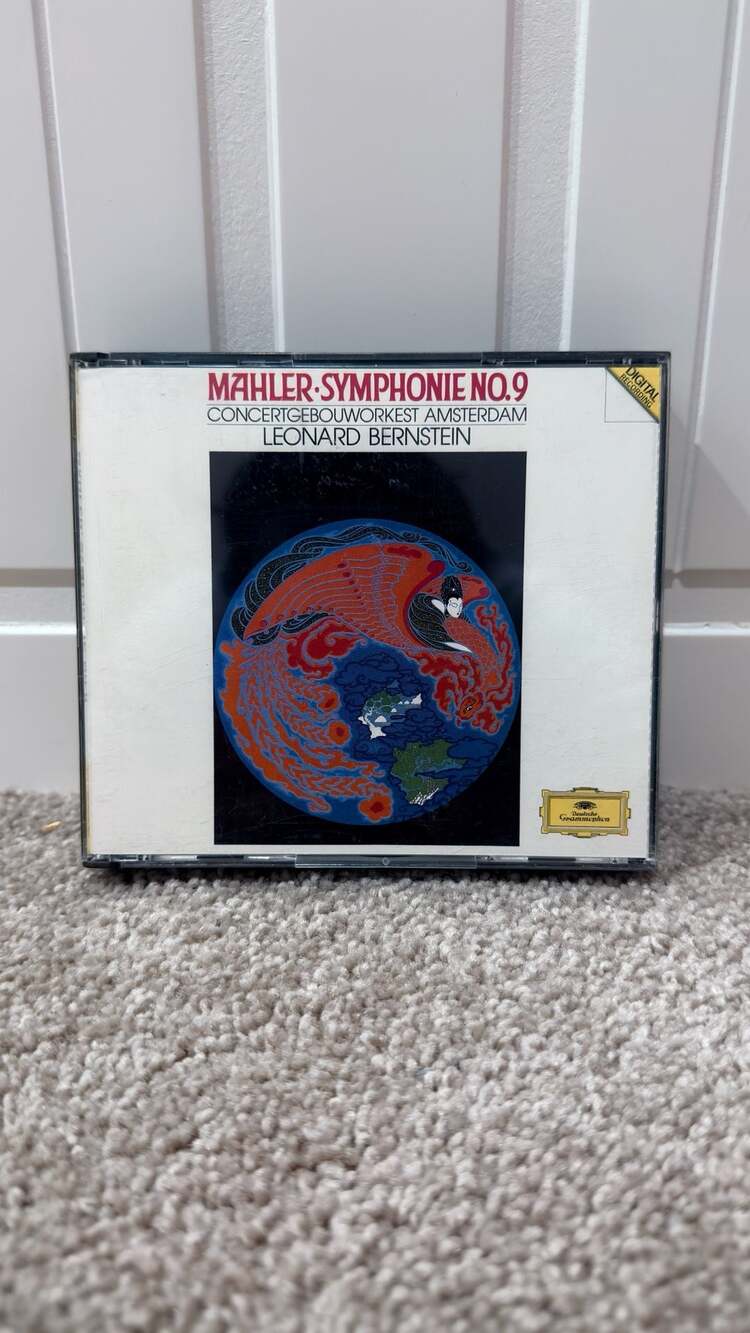 MahlerSymphonie No. 9/Concertgebouworkest Amsterdam/Leonard Bernstein 2-CD Album